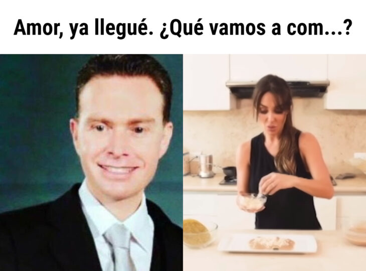 Los memes virales del 2020; las enfrijoladas de Anahí Puente y Manuel Velasco Coello