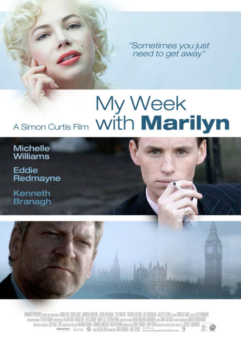 Poster de la película 'Mi semana con Marilyn'