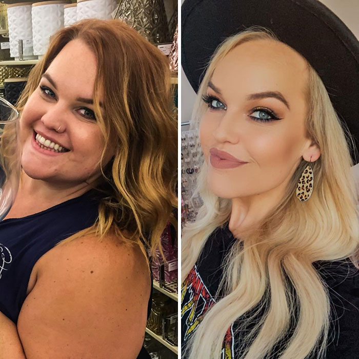 Samantha Rawley antes y después