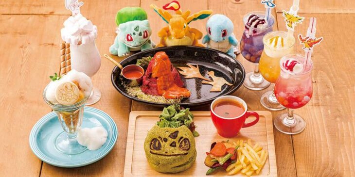 Comida del Pokémon Café Tokio