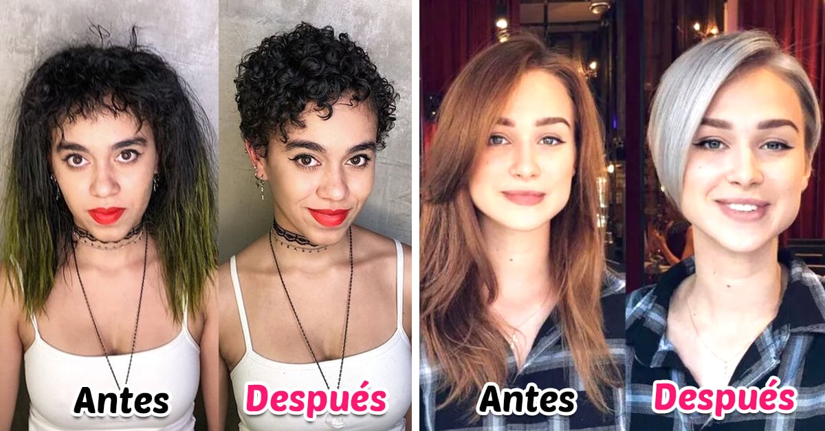 19 Antes Y Despues Que Te Animaran A Cortarte El Cabello