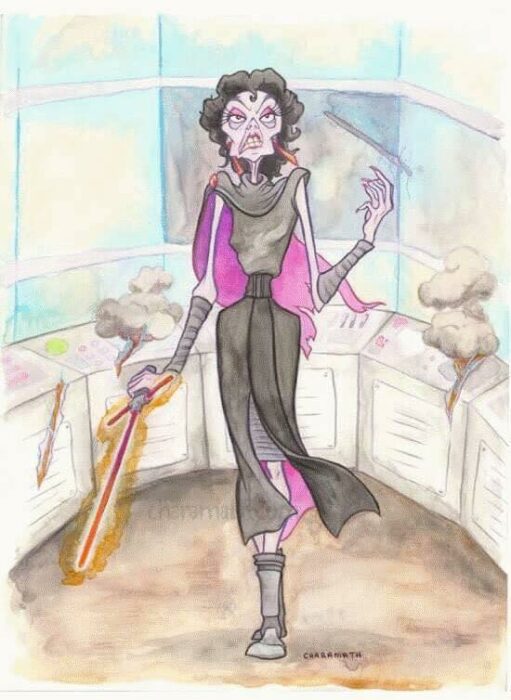 Yzma como protagonista de la película 'Star Wars'