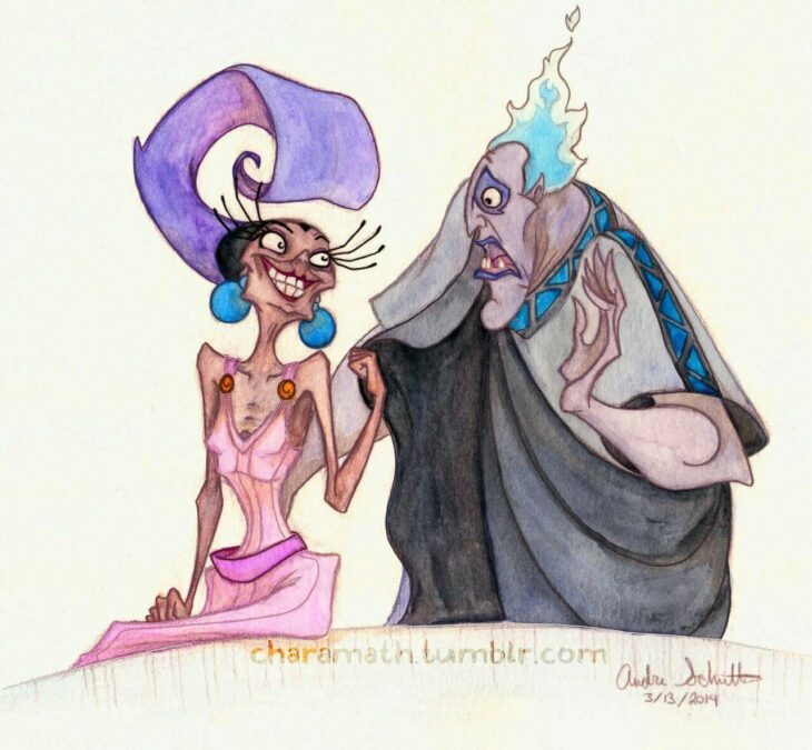 Yzma como protagonista de la película 'Hércules'