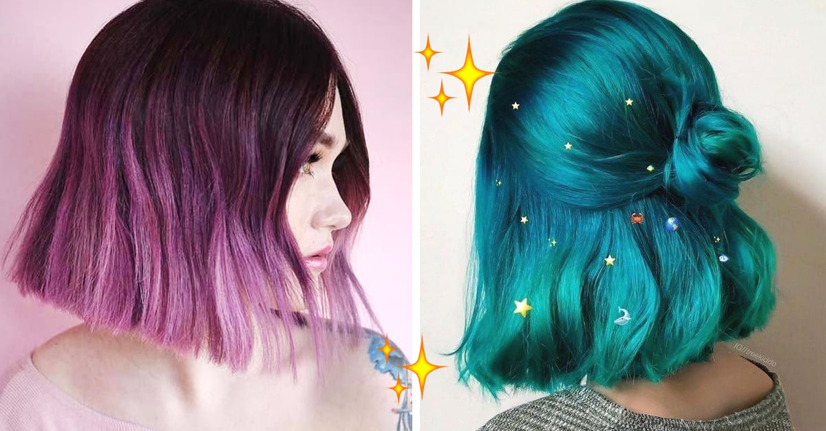 15 Estilos de cabello teñidos con colores llamativos