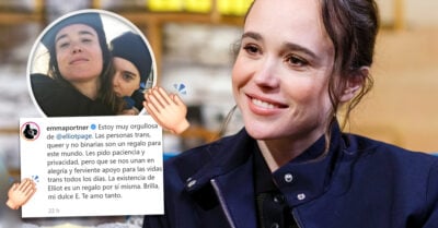 Famosos muestran su apoyo a Elliot Page tras declararse transgénero