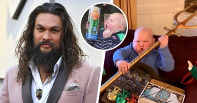 Jason Momoa envía regalos a un pequeño fan de ‘Aquaman’ que se encuentra enfermo