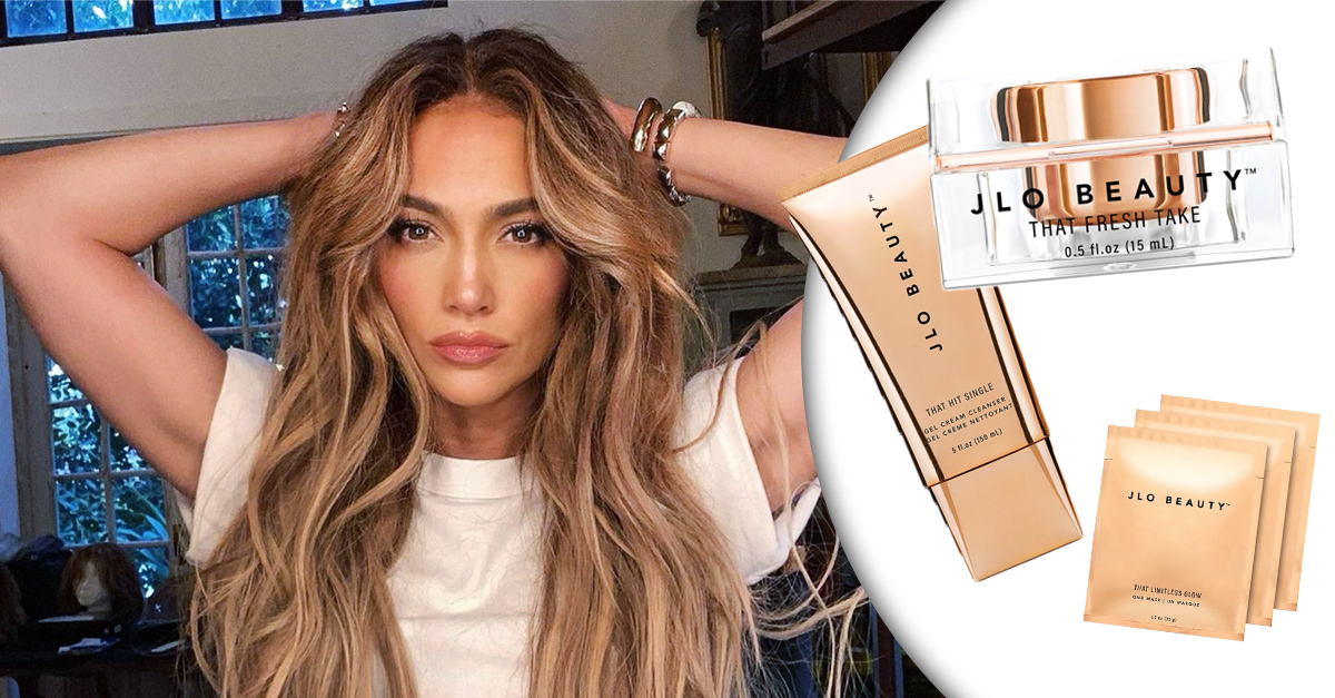 Jennifer Lopez lanza su línea de skincare “JLO BEAUTY”