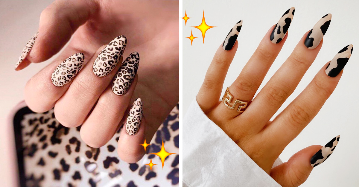 15 Manicuras de animal print que amarás esta temporada 15 Manicuras de animal print que amarás esta temporada