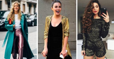 16 Outfits metálicos para celebrar el final de 2020 con estilo