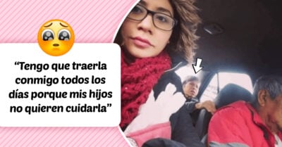 ¡Juntos siempre! Taxista viaja con su esposa con Alzheimer para no dejarla sola