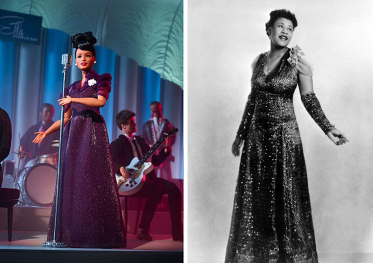 Barbie de Ella Fitzgerald, cantante de jazz