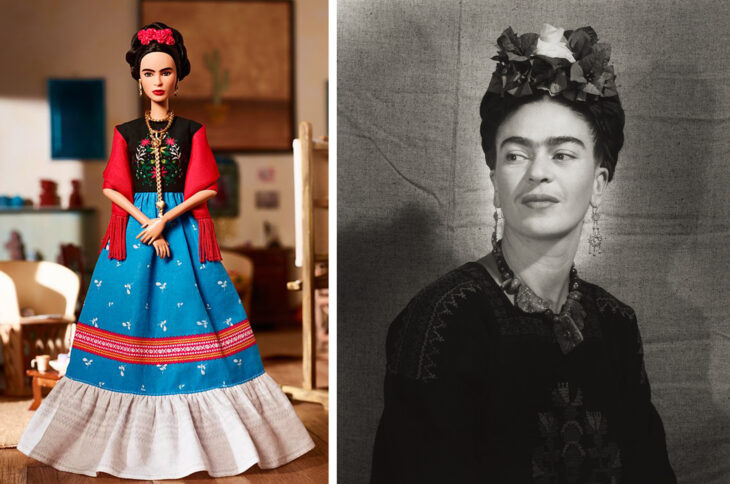 Barbie de Frida Kahlo, artísta