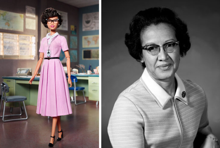 Barbie de Katherine Johnson, matemática y física de la NASA