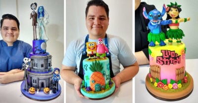 Talentoso repostero se hace viral por sus asombrosos pasteles