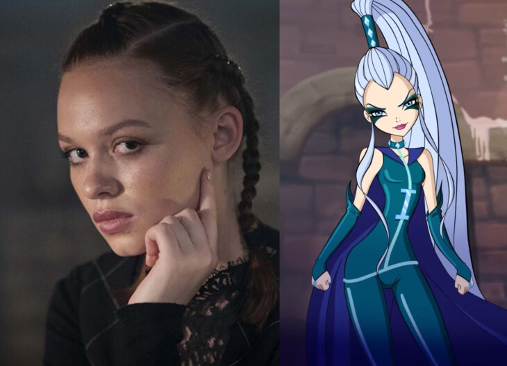 Sadie Soverall comparada con el personaje de Beatrix de la saga del club winx