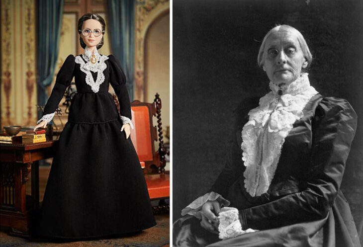 Barbie de Susan B. Anthony, feminista y sufragista