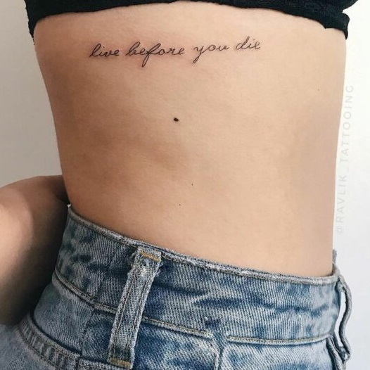 Tatuajes con palabras para expresar todo lo que sientes