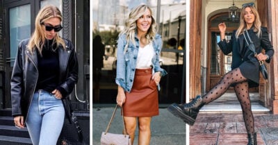 10 Outfits con prendas de cuero para un efecto ‘badass’