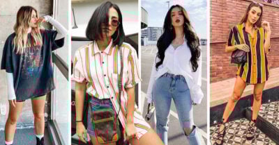 15 Outfits que puedes armar con una camisa oversized