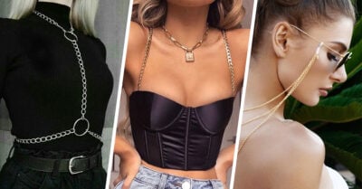 15 Maneras de llevar cadenas en tu outfit diario