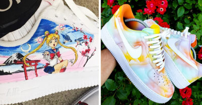 15 Lindos tenis pintados a mano que son una obra de arte