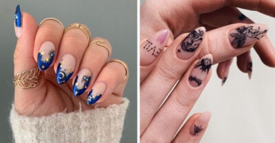 16 Ideas para darle a tus uñas un toque misterioso que tu bruja interior aprobará