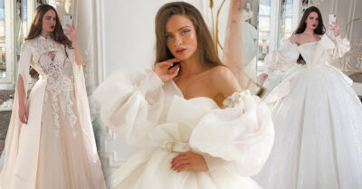 15 Vestidos de novia con manga larga para sentirte como una princesa