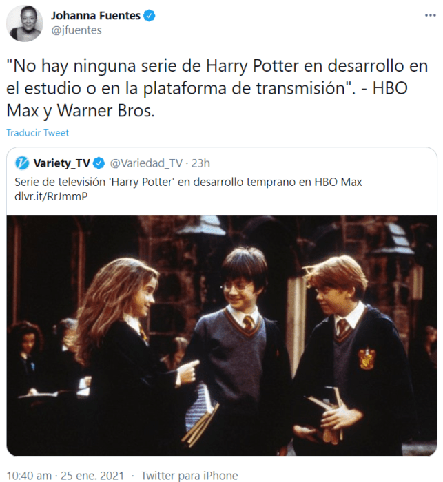 ‘Harry Potter’ podría tener una serie de televisión y te contamos los detalles