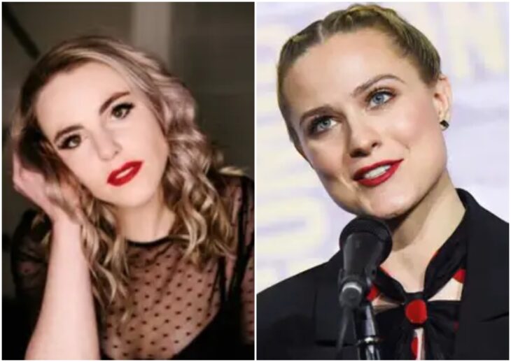 Persona siendo comparada con  Evan Rachel Wood