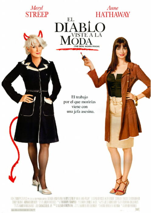 Poster de la película 'El diablo viste a la moda'