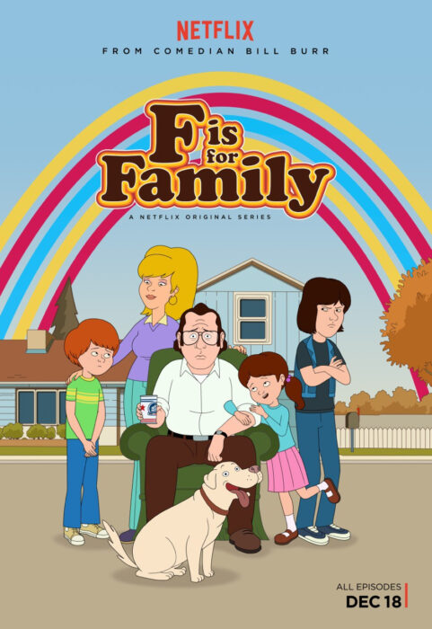 Poster de la serie 'F es para la familia'