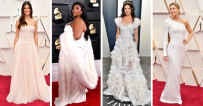 17 Vestidos blancos de las famosas que inspiran a las futuras novias