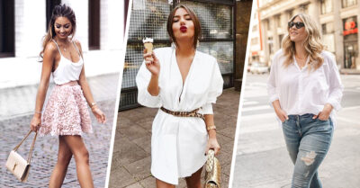 6 Ideas para usar tus camisas blancas todo el año