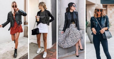 17 Ideas para que tu chaqueta de cuero haga ‘match’ con tu guardarropa