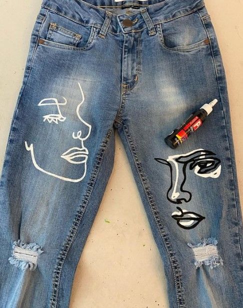 Maneras de salvar jeans rotos y seguir la