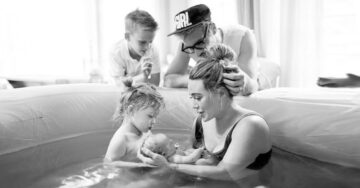 Hilary Duff anuncia con una hermosa foto el nacimiento de su tercer bebé