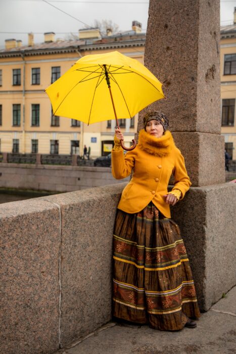 Cosplay de mujer de los 70, de Marina Badianova