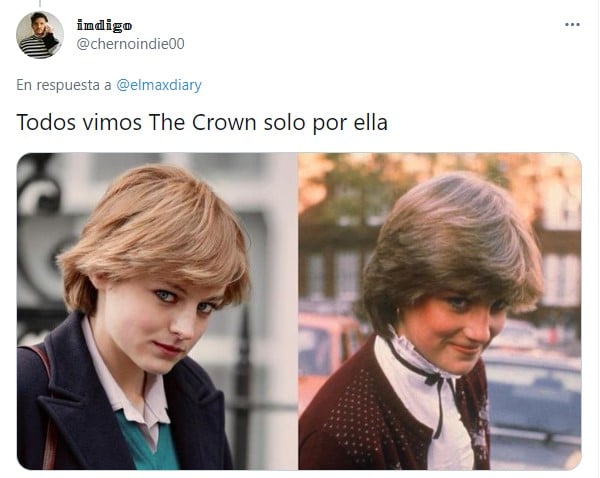 Comparación de la persona original y el personaje de la serie The Crown