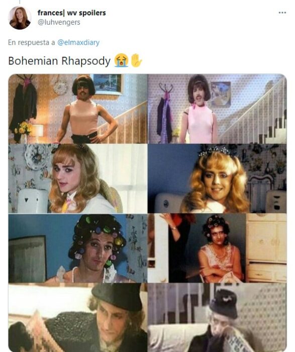 Comparación de la persona original y el personaje de la película Bohemian Rhapsody