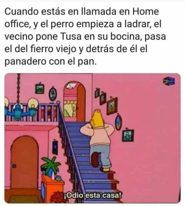 Meme haciendo alusión al primer año de la pandemia