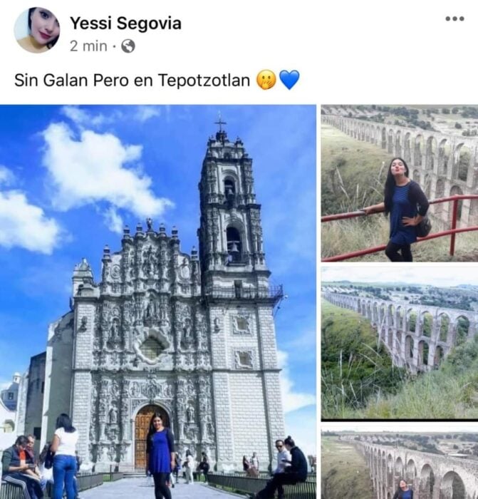 Chica de paseo por Tepoztlán; Mexicanos están compartiendo fotos de sus viajes con ingeniosas rimas