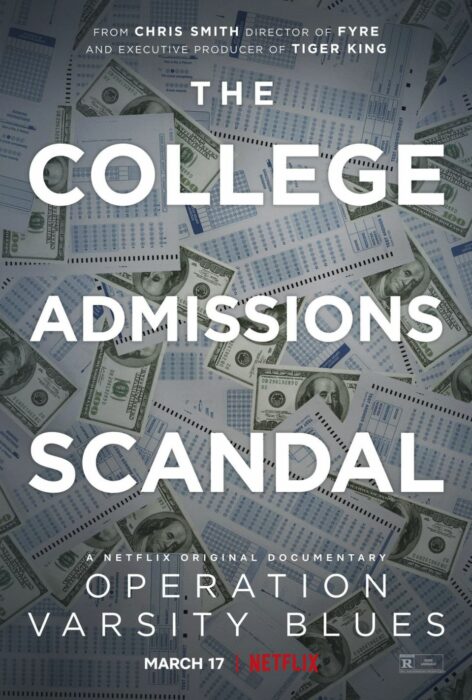 Poster del documental 'College admission scandal'