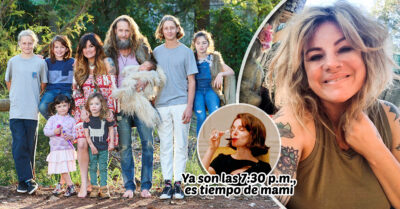 Pone horarios a sus hijos y después de las 7:30 p.m. ya no es su mamá