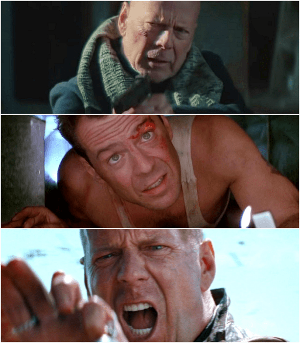 escenas de películas con Bruce Willis