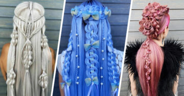 Este estilista crea increíbles peinados como sacados de un cuento