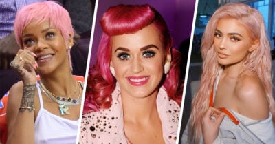 15 Famosas que se han teñido de color rosa y se ven fantásticas