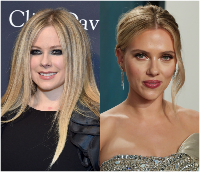 Avril Lavigne y Scarlett Johansson