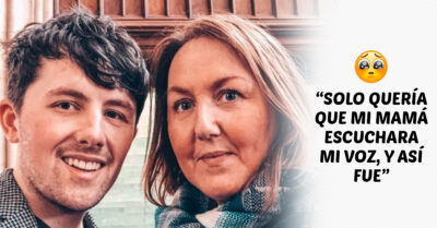 Mientras respiraba su último aliento, su hijo le cantaba para despedirla con amor