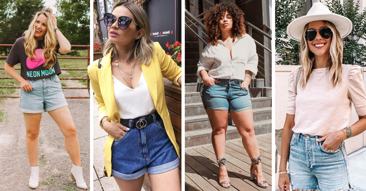 15 para usar unos lindos 'mom shorts' en primavera