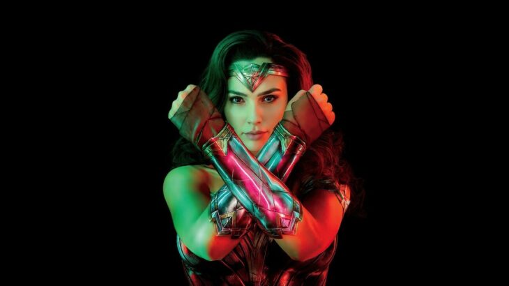 Escena de wonder woman en la que se ve a la superheroína luchando 